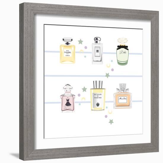 Classic Perfumes-Claire Huntley-Framed Giclee Print