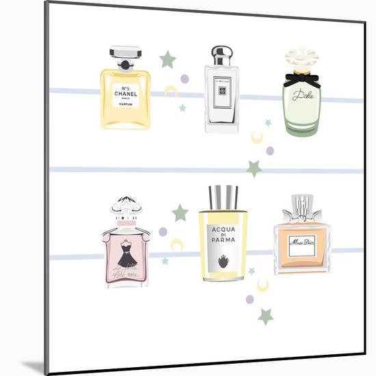 Classic Perfumes-Claire Huntley-Mounted Giclee Print