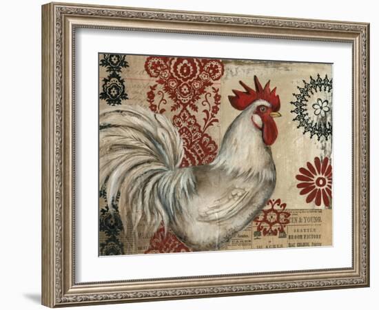 Classic Rooster I-Kimberly Poloson-Framed Art Print