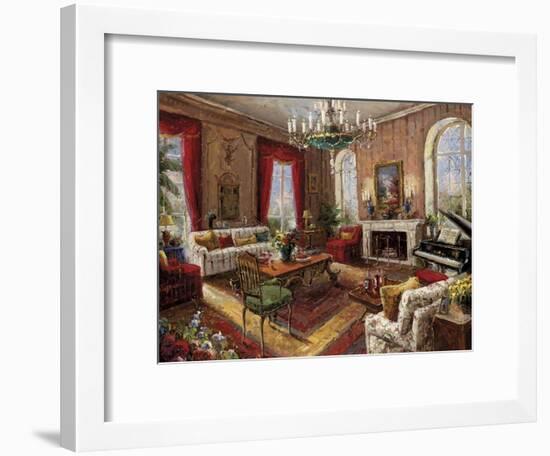 Classic Salon I-Foxwell-Framed Art Print