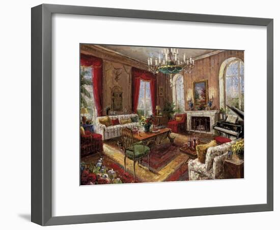 Classic Salon I-Foxwell-Framed Art Print