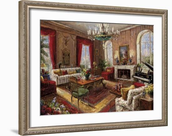 Classic Salon I-Foxwell-Framed Art Print
