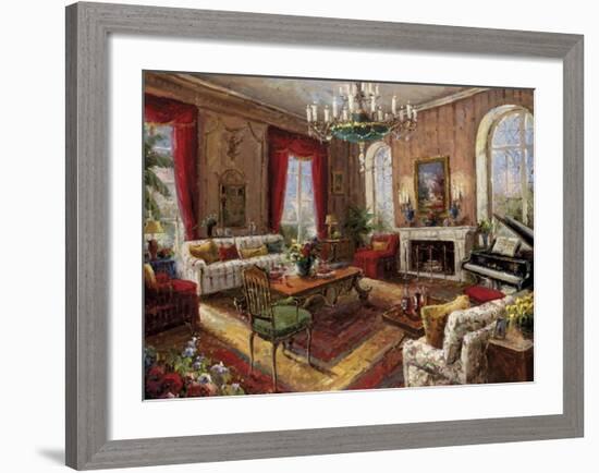 Classic Salon I-Foxwell-Framed Art Print