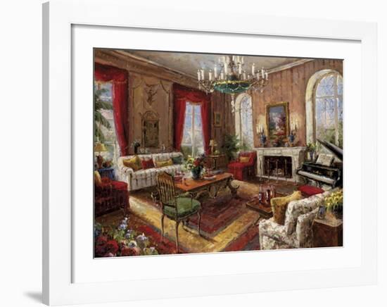 Classic Salon I-Foxwell-Framed Art Print