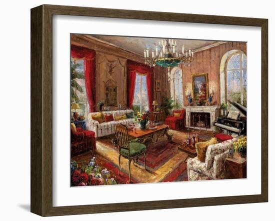 Classic Salon I-Foxwell-Framed Art Print