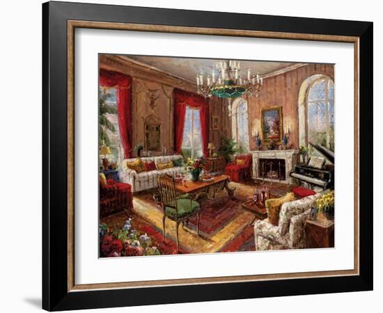 Classic Salon I-Foxwell-Framed Art Print