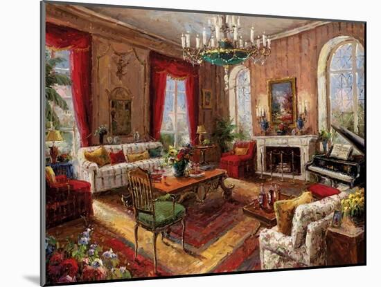 Classic Salon I-Foxwell-Mounted Art Print