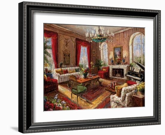 Classic Salon I-Foxwell-Framed Art Print