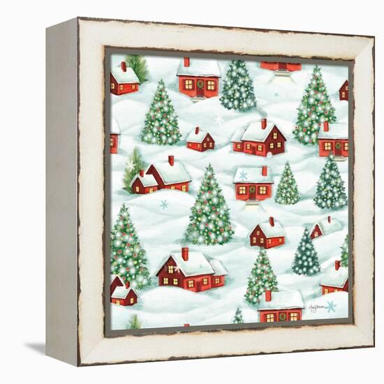 Classic Snowmen Step 04-Mary Urban-Framed Stretched Canvas