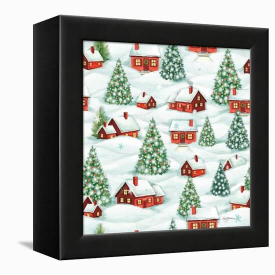 Classic Snowmen Step 04-Mary Urban-Framed Stretched Canvas