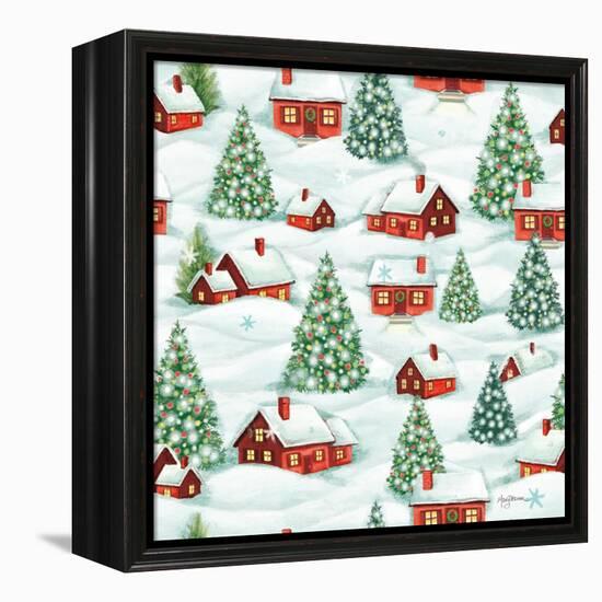 Classic Snowmen Step 04-Mary Urban-Framed Stretched Canvas