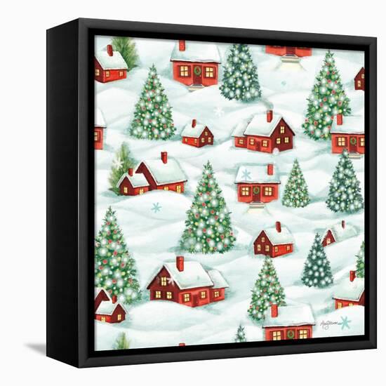 Classic Snowmen Step 04-Mary Urban-Framed Stretched Canvas