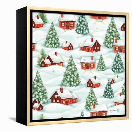 Classic Snowmen Step 04-Mary Urban-Framed Stretched Canvas