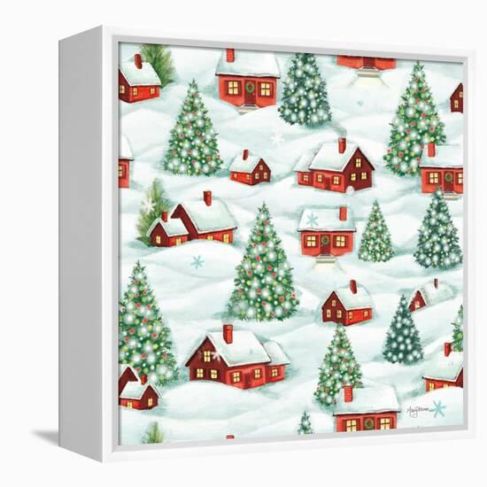 Classic Snowmen Step 04-Mary Urban-Framed Stretched Canvas