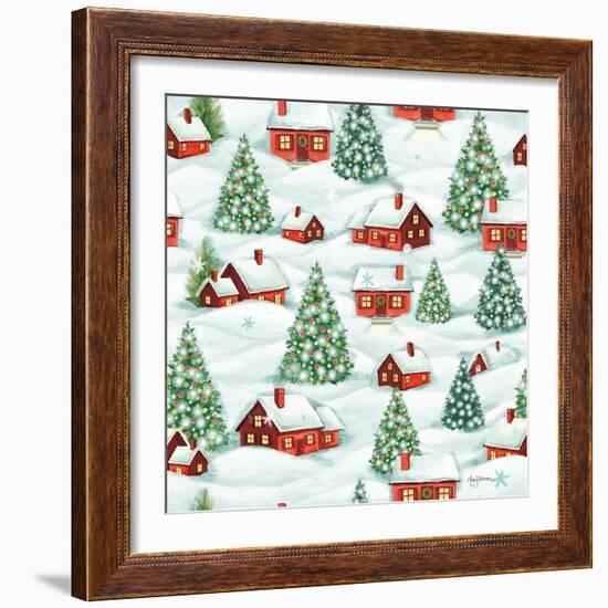 Classic Snowmen Step 04-Mary Urban-Framed Art Print