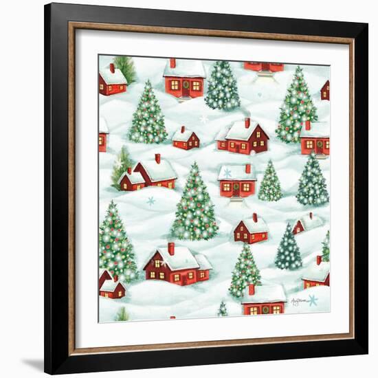 Classic Snowmen Step 04-Mary Urban-Framed Art Print