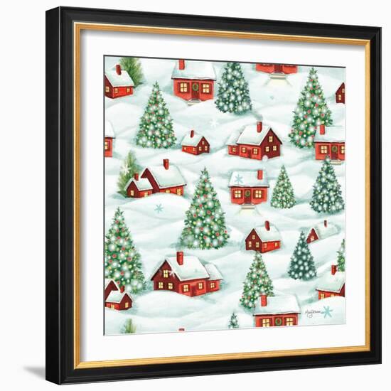 Classic Snowmen Step 04-Mary Urban-Framed Art Print