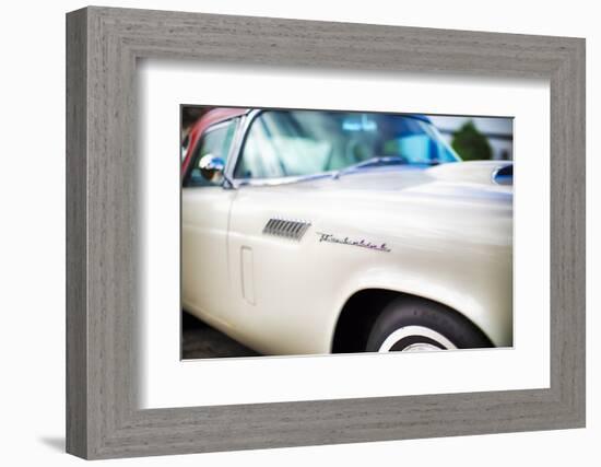 Classic Thunderbird Fender Detail-George Oze-Framed Photographic Print