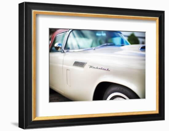 Classic Thunderbird Fender Detail-George Oze-Framed Photographic Print