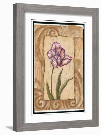 Classic Tulip I-Jillian Jeffrey-Framed Art Print