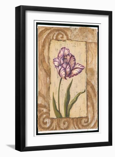 Classic Tulip I-Jillian Jeffrey-Framed Art Print