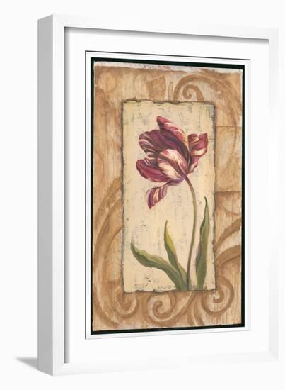 Classic Tulip II-Jillian Jeffrey-Framed Art Print