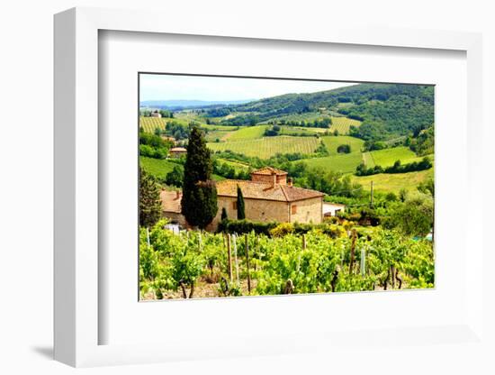 Classic Tuscan Landscape-Jeni Foto-Framed Photographic Print