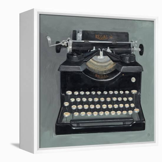 Classic Typewriter-Avery Tillmon-Framed Stretched Canvas