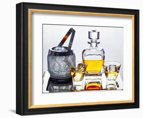 Classic Whiskey Serving-George Oze-Framed Photographic Print