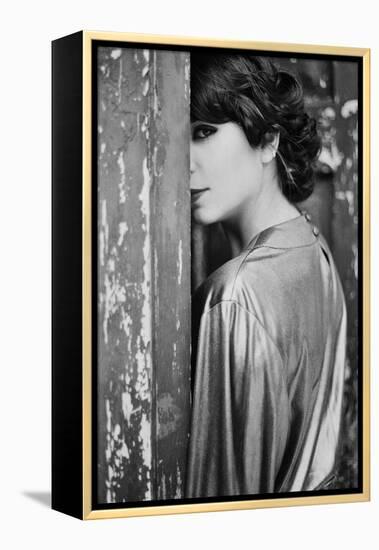 Classic Woman-Michalina Wozniak-Framed Premier Image Canvas