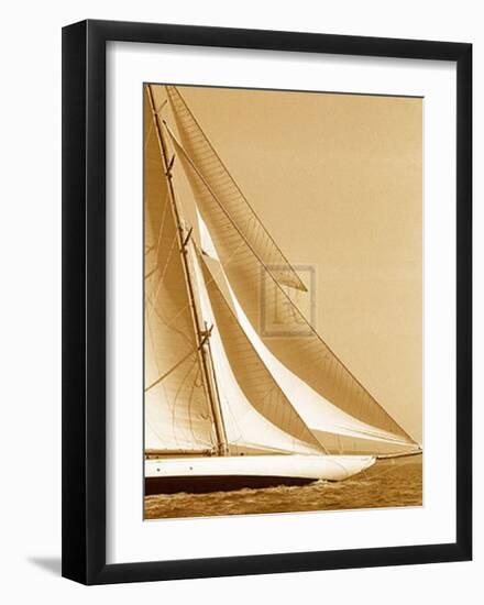 Classic Yacht I-Ingrid Abery-Framed Art Print