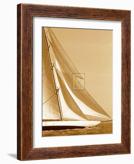 Classic Yacht I-Ingrid Abery-Framed Art Print