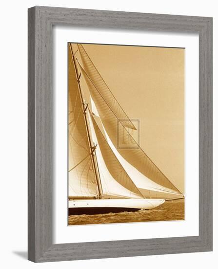 Classic Yacht I-Ingrid Abery-Framed Art Print