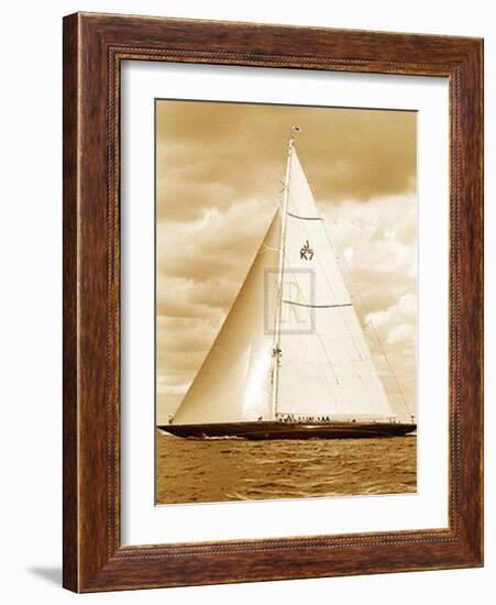 Classic Yacht II-Ingrid Abery-Framed Art Print