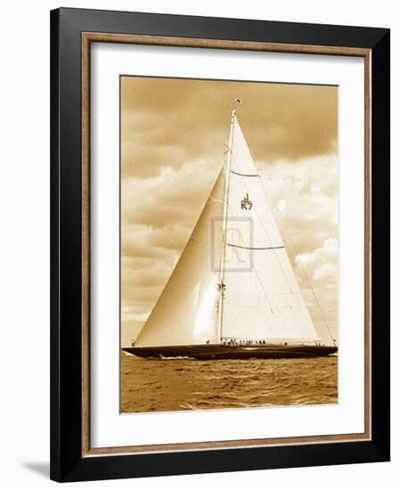 Classic Yacht II-Ingrid Abery-Framed Art Print