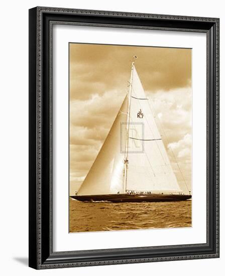 Classic Yacht II-Ingrid Abery-Framed Art Print