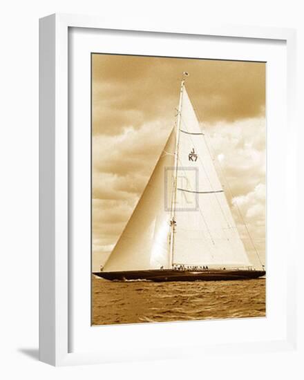 Classic Yacht II-Ingrid Abery-Framed Art Print