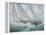 Classic Yacht - Twixt Wind and Water-Richard Willis-Framed Premier Image Canvas