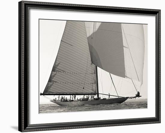 Classic Yacht-Ben Wood-Framed Giclee Print