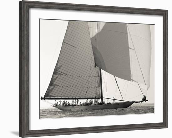 Classic Yacht-Ben Wood-Framed Giclee Print