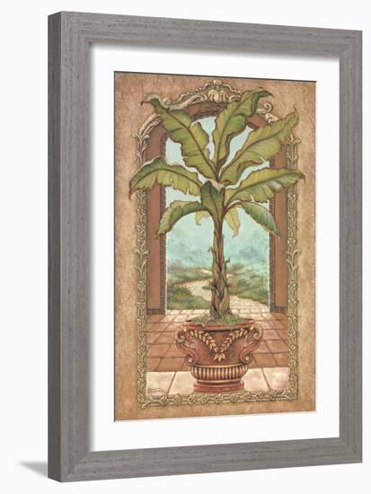 Classical Banana Tree-Janet Kruskamp-Framed Art Print