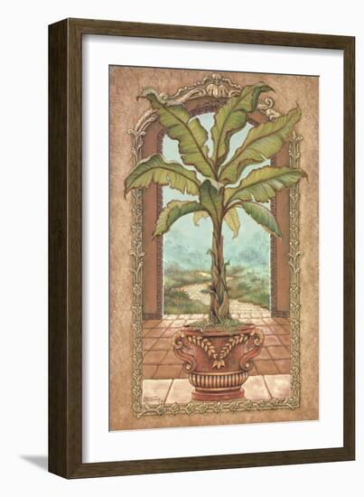 Classical Banana Tree-Janet Kruskamp-Framed Art Print