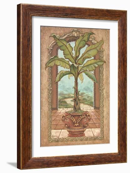 Classical Banana Tree-Janet Kruskamp-Framed Art Print