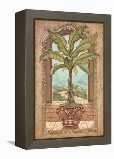 Classical Banana Tree-Janet Kruskamp-Framed Stretched Canvas