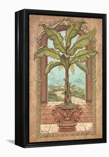 Classical Banana Tree-Janet Kruskamp-Framed Stretched Canvas