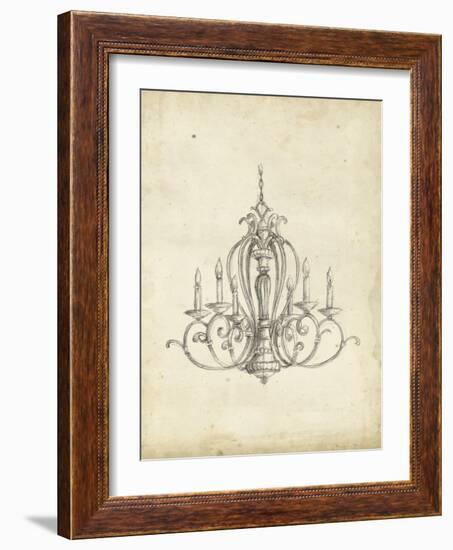 Classical Chandelier I-Ethan Harper-Framed Art Print