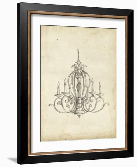 Classical Chandelier I-Ethan Harper-Framed Art Print