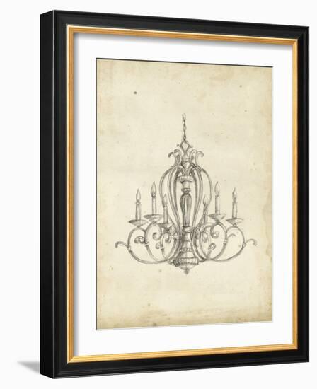 Classical Chandelier I-Ethan Harper-Framed Art Print