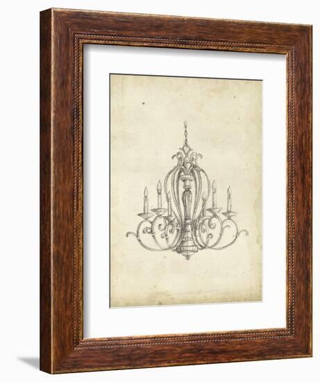 Classical Chandelier I-Ethan Harper-Framed Art Print