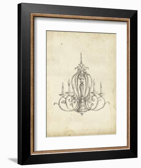 Classical Chandelier I-Ethan Harper-Framed Art Print